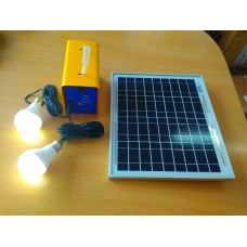 Solar Home lighting Kit 12W